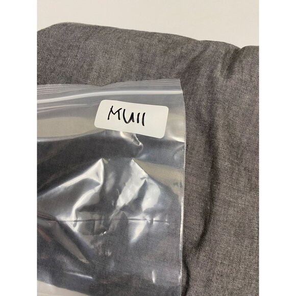 UNTUCKit Mens Shirt size Large Button Up Classic Orange Gray Neutral Business - Picture 4 of 9